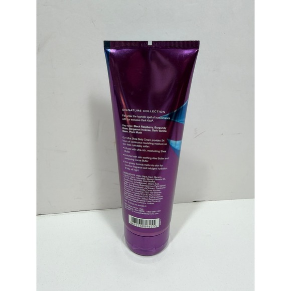 Bath & Body Works Dark Kiss Ultra Shea Body Cream 8oz Signature Collection Rose - Picture 2 of 5